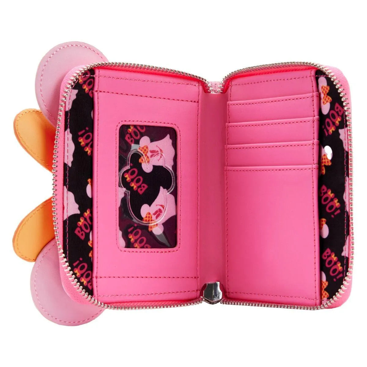 LOUWDWA2266 Disney - Minnie Pastel Ghost Glow Mini Zip Purse - Loungefly - Titan Pop Culture