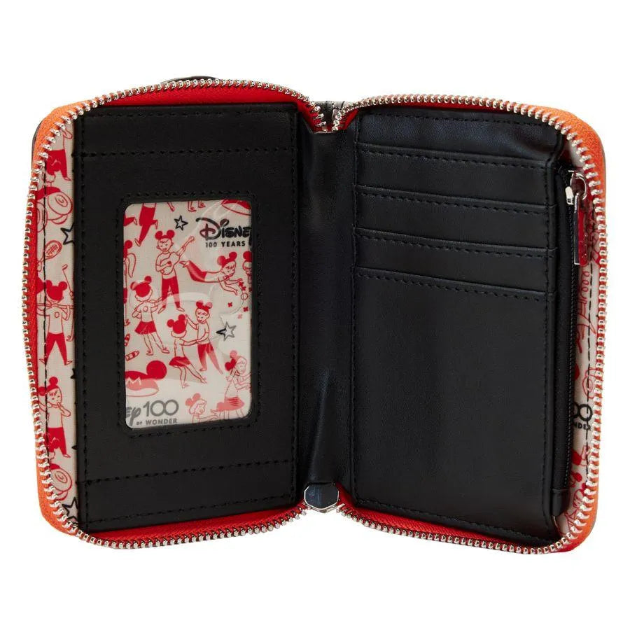 LOUWDWA2472 Disney 100th - Mickey Mouse Club Zip Around Purse - Loungefly - Titan Pop Culture