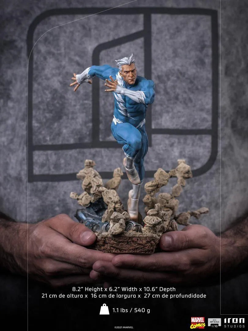 Marvel Comics - Quicksilver 1:10 Scale Statue - Iron Studios - Titan Pop Culture