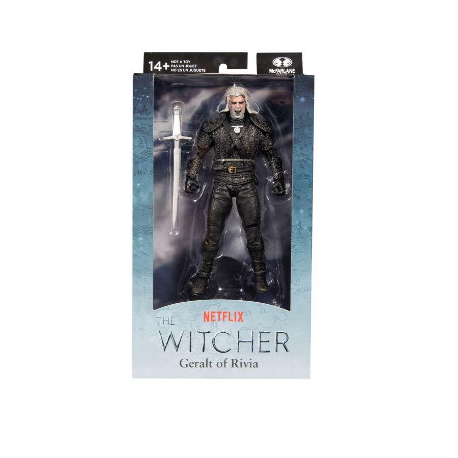 MCF13803 The Witcher (TV) - Geralt Battle 7" Premium Action Figure - McFarlane Toys - Titan Pop Culture
