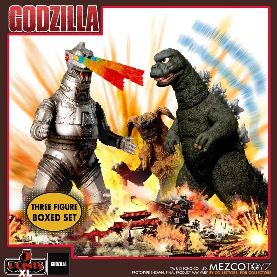 Conjunto de figuras Godzilla Earth MechaGodzilla Angola