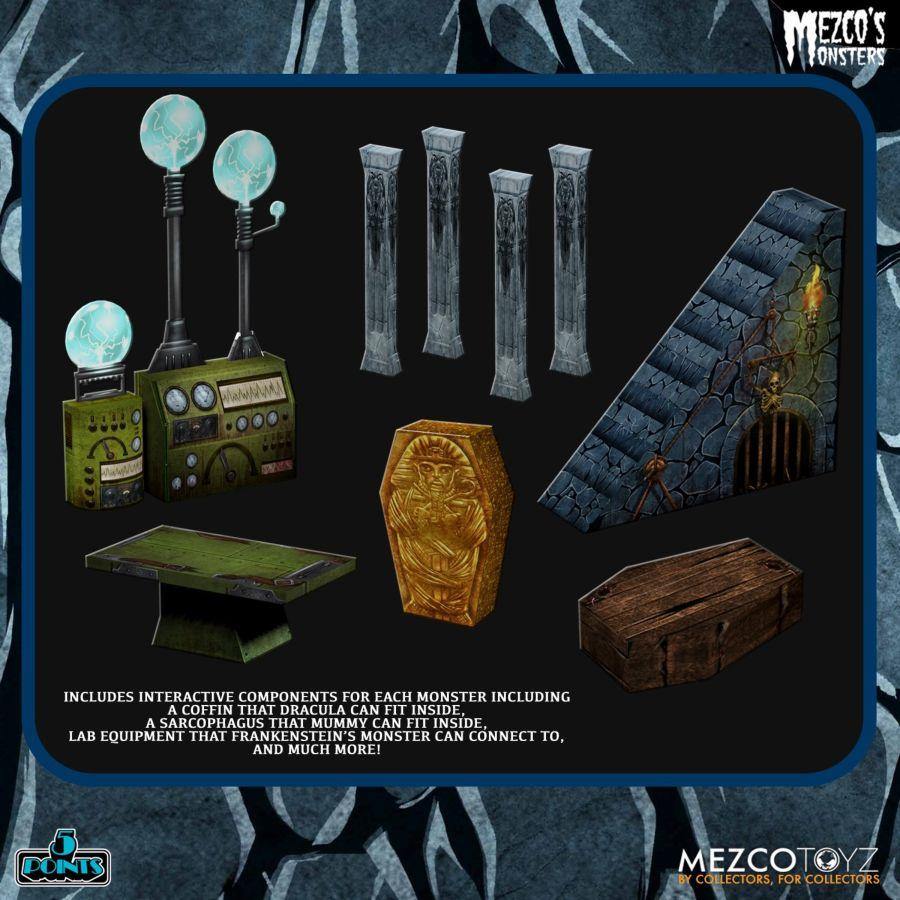 MEZ18023 Mezco's Monsters - Tower of Fear Box Set - Mezco Toyz - Titan Pop Culture