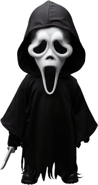 DEC208530 - MDS ROTO PLUSH GHOSTFACE FIGURE - Previews World