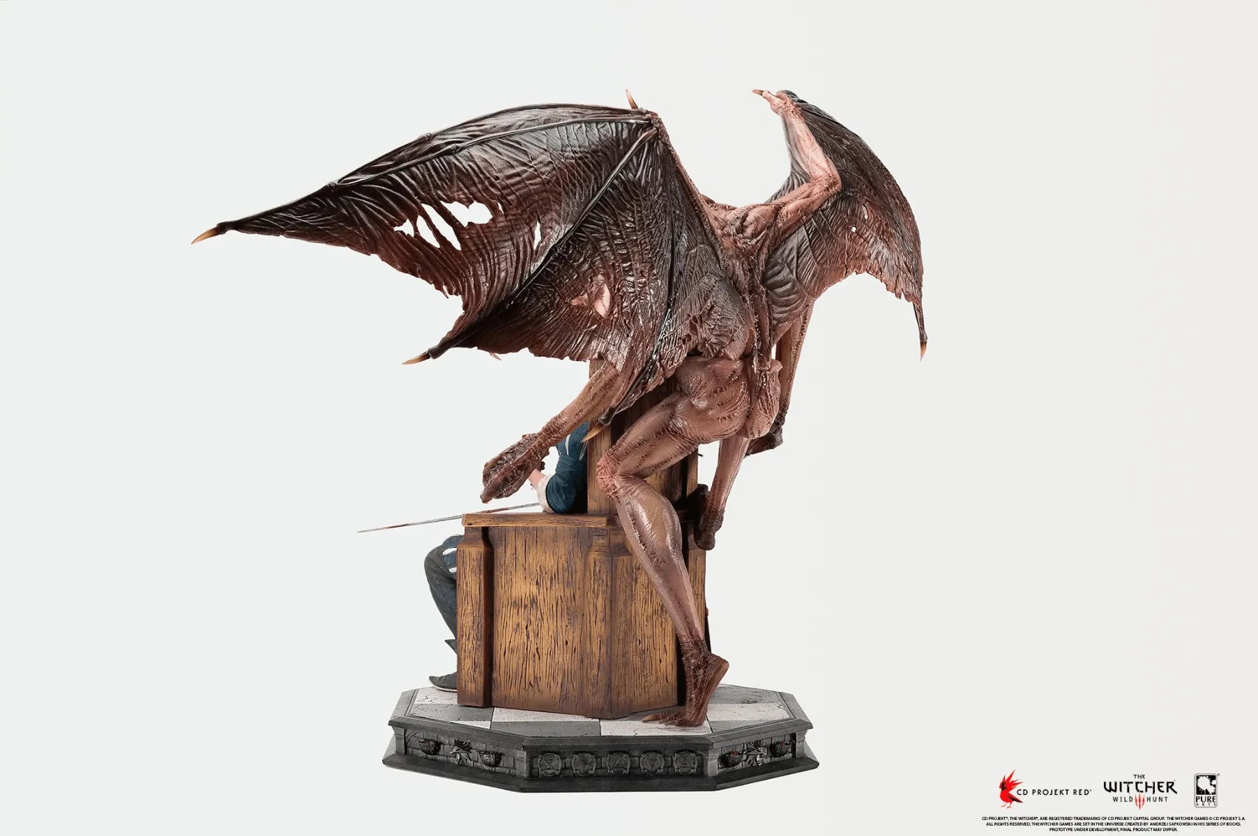 PURPA002TW The Witcher 3: Wild Hunt - Geralt 1:4 Scale Statue - Pure Arts - Titan Pop Culture