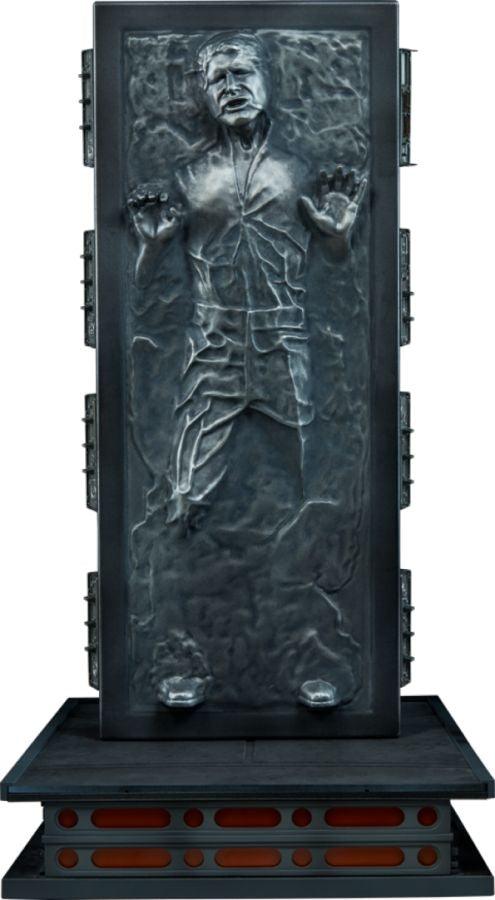 SID100310 Star Wars - Han Solo in Carbonite 12" Figure - Sideshow Collectibles - Titan Pop Culture