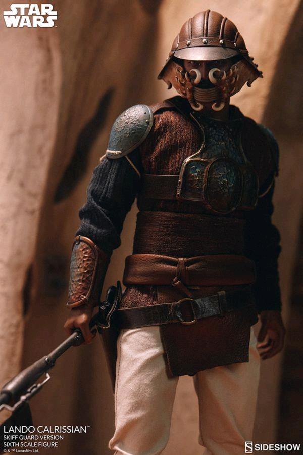 SID100429 Star Wars - Lando Calrissian (Skiff Guard) 1:6 Scale 12" Action Figure - Sideshow Collectibles - Titan Pop Culture