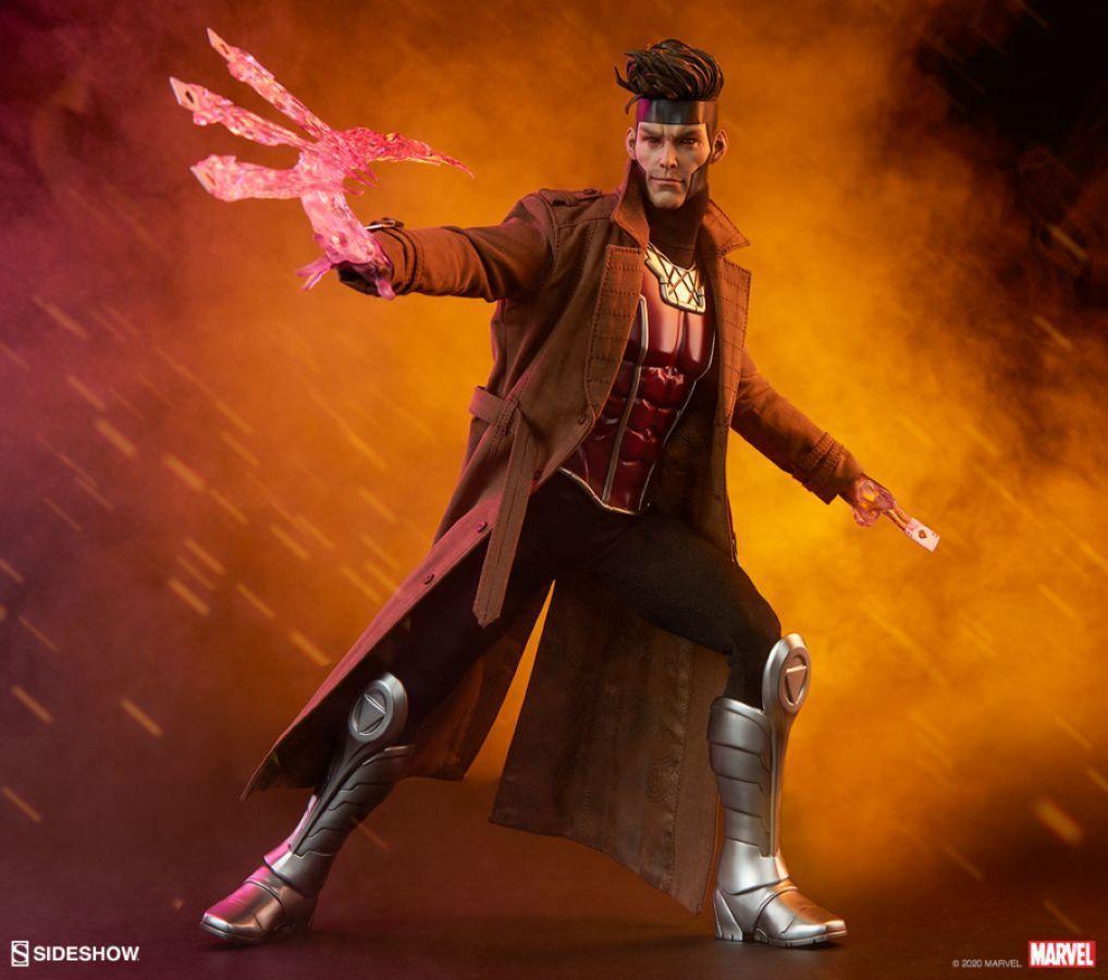 SID100439 X-Men - Gambit 12" Action Figure - Sideshow Collectibles - Titan Pop Culture