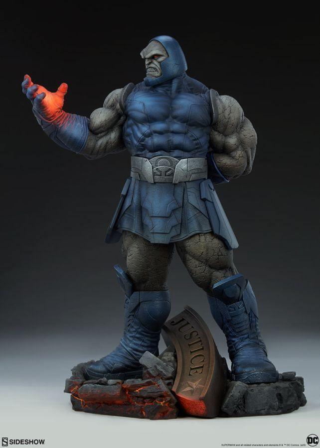 SID200581 Superman - Darkseid 24" Maquette - Sideshow Collectibles - Titan Pop Culture