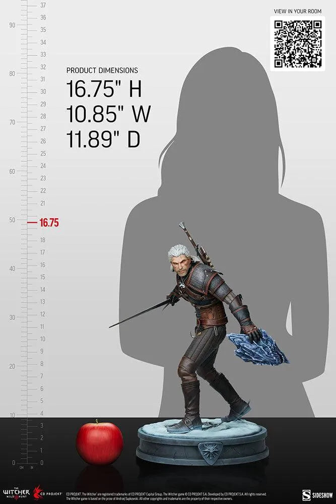 SID200601 The Witcher 3: Wild Hunt - Geralt Statue - Sideshow Collectibles - Titan Pop Culture