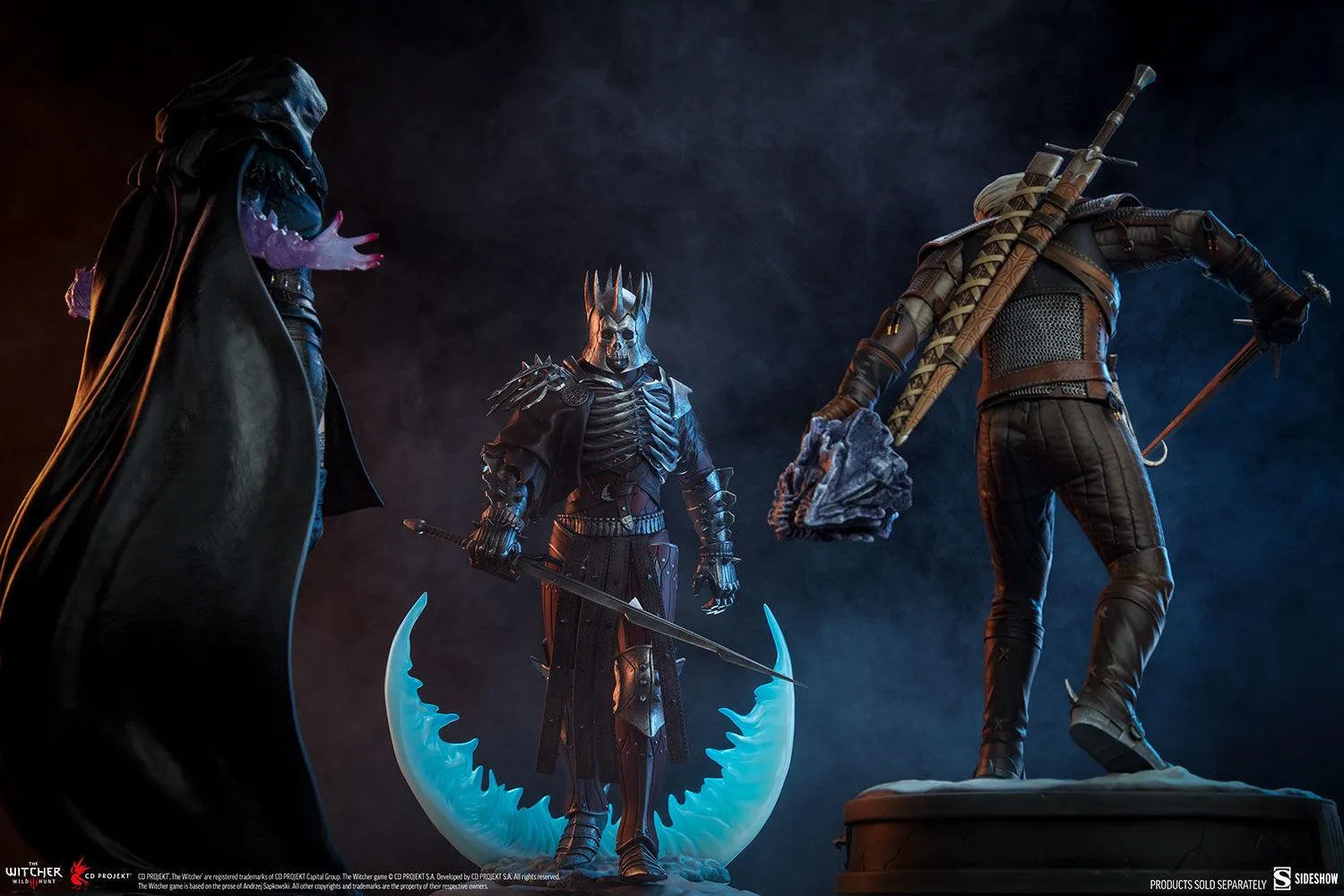SID200601 The Witcher 3: Wild Hunt - Geralt Statue - Sideshow Collectibles - Titan Pop Culture