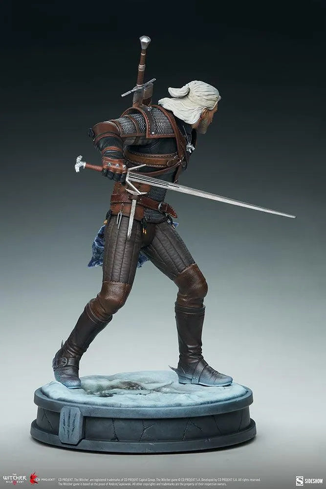SID200601 The Witcher 3: Wild Hunt - Geralt Statue - Sideshow Collectibles - Titan Pop Culture