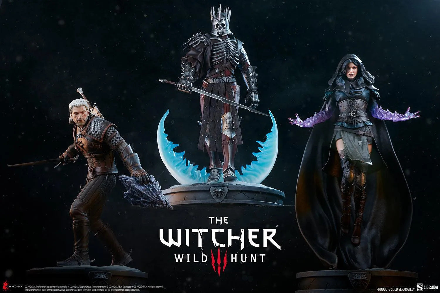 SID200603 The Witcher 3: The Wild Hunt - Eredin Statue - Sideshow Collectibles - Titan Pop Culture