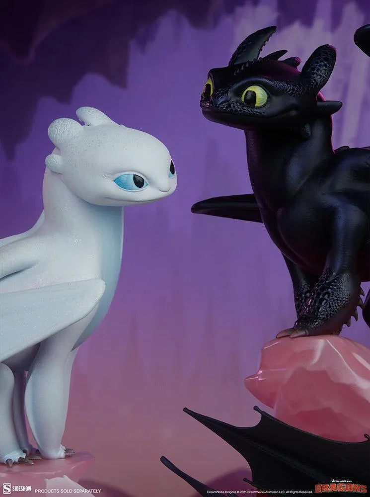 SID200616 How to Train Your Dragon - Light Fury Statue - Sideshow Collectibles - Titan Pop Culture