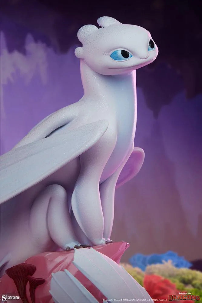 SID200616 How to Train Your Dragon - Light Fury Statue - Sideshow Collectibles - Titan Pop Culture