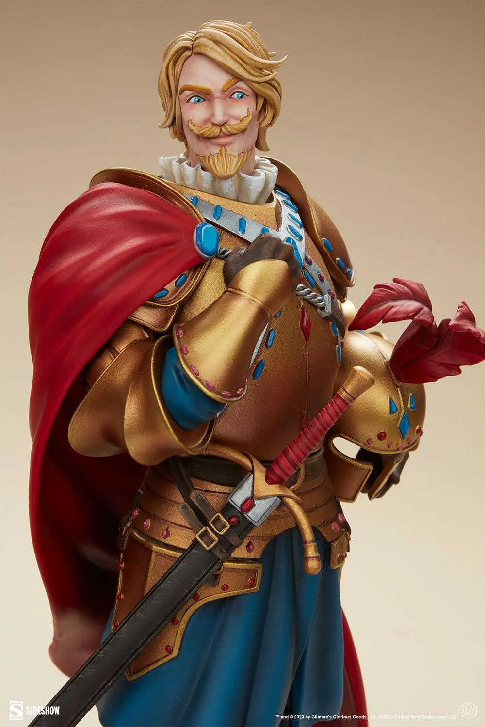SID200635 Critical Role - Taryon Darrington Vox Machina Statue - Sideshow Collectibles - Titan Pop Culture