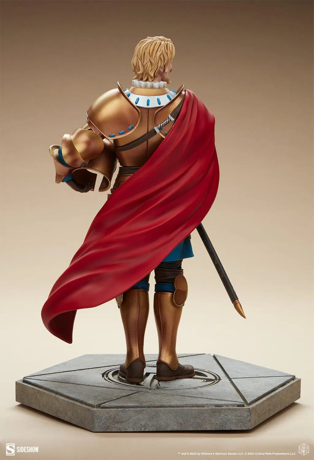 SID200635 Critical Role - Taryon Darrington Vox Machina Statue - Sideshow Collectibles - Titan Pop Culture