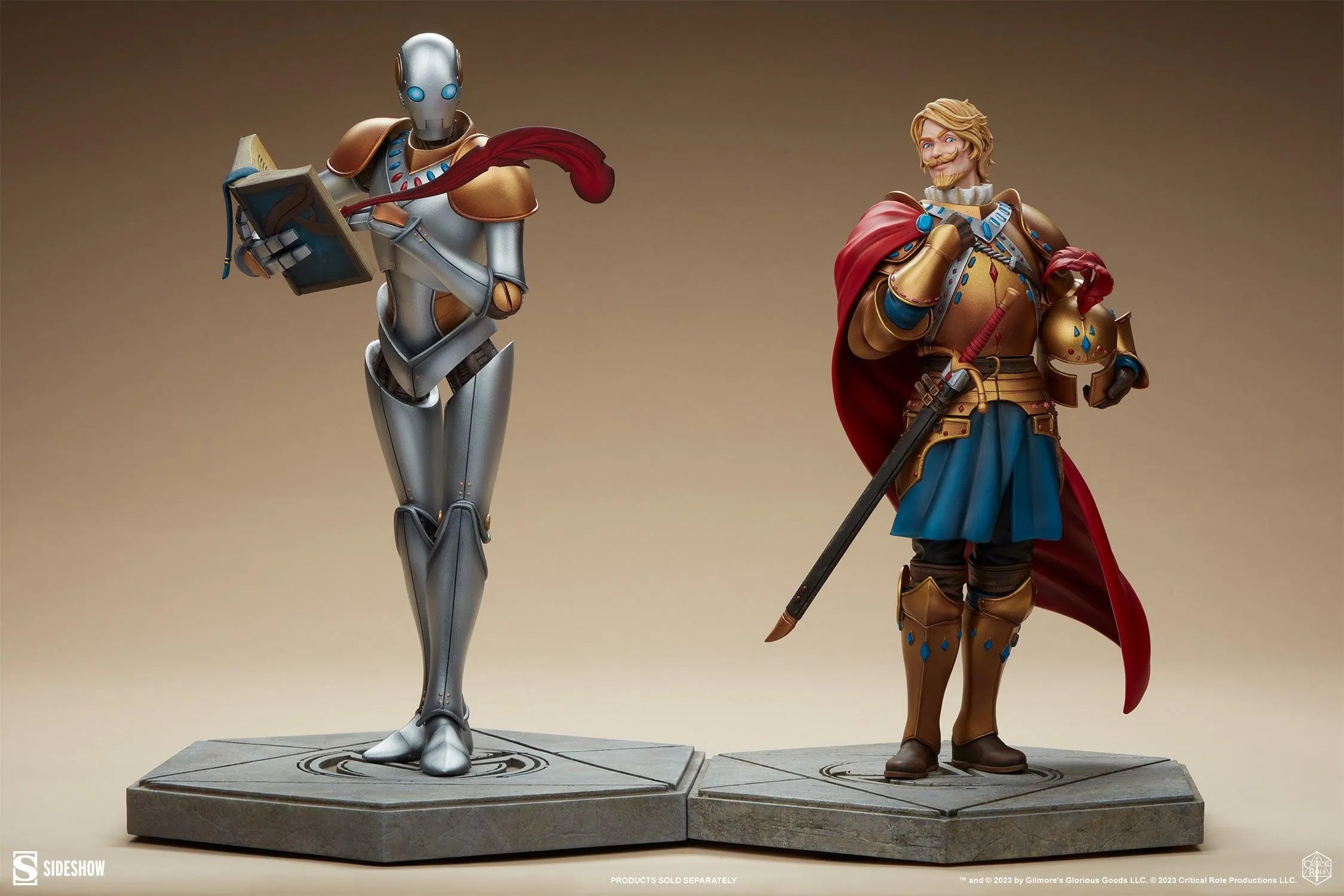 SID200635 Critical Role - Taryon Darrington Vox Machina Statue - Sideshow Collectibles - Titan Pop Culture