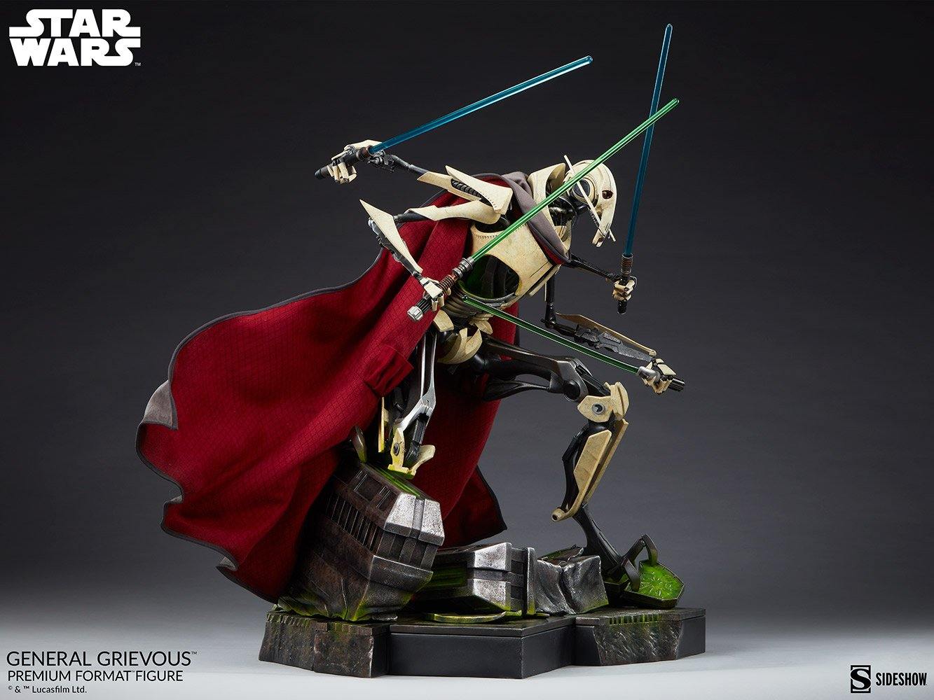 SID300260 Star Wars - General Grievous Premium Format Statue - Sideshow Collectibles - Titan Pop Culture
