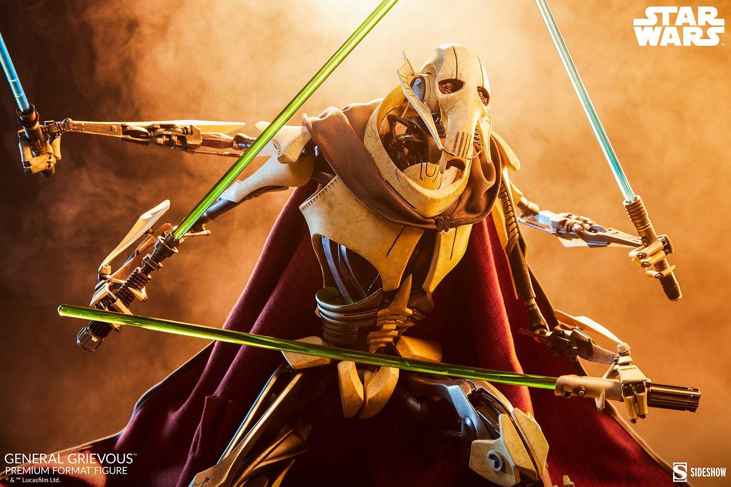 SID300260 Star Wars - General Grievous Premium Format Statue - Sideshow Collectibles - Titan Pop Culture