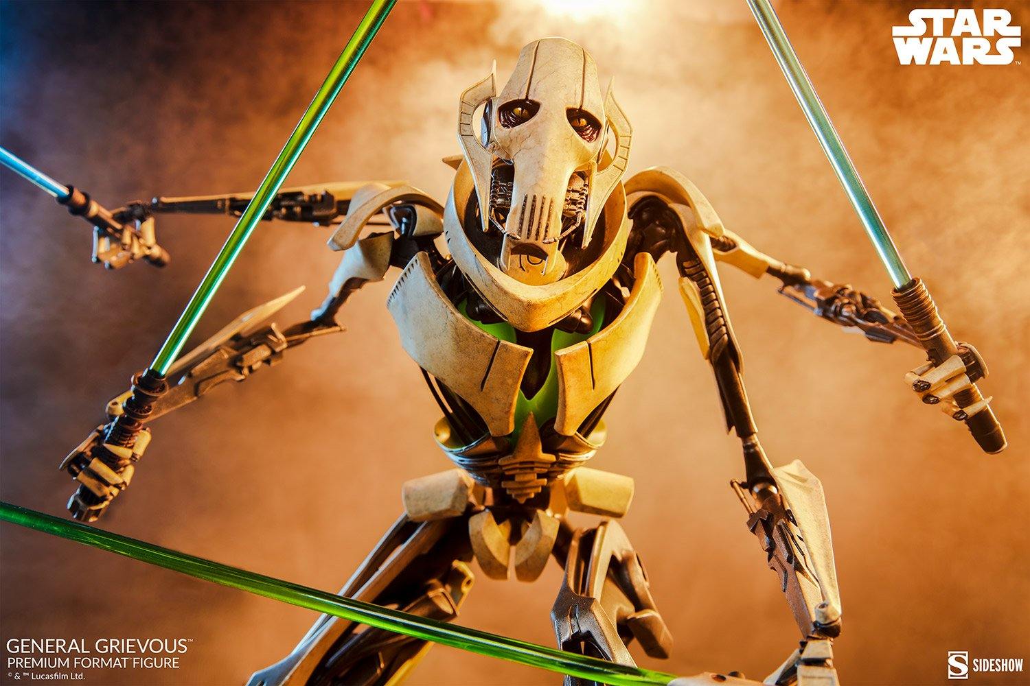 SID300260 Star Wars - General Grievous Premium Format Statue - Sideshow Collectibles - Titan Pop Culture