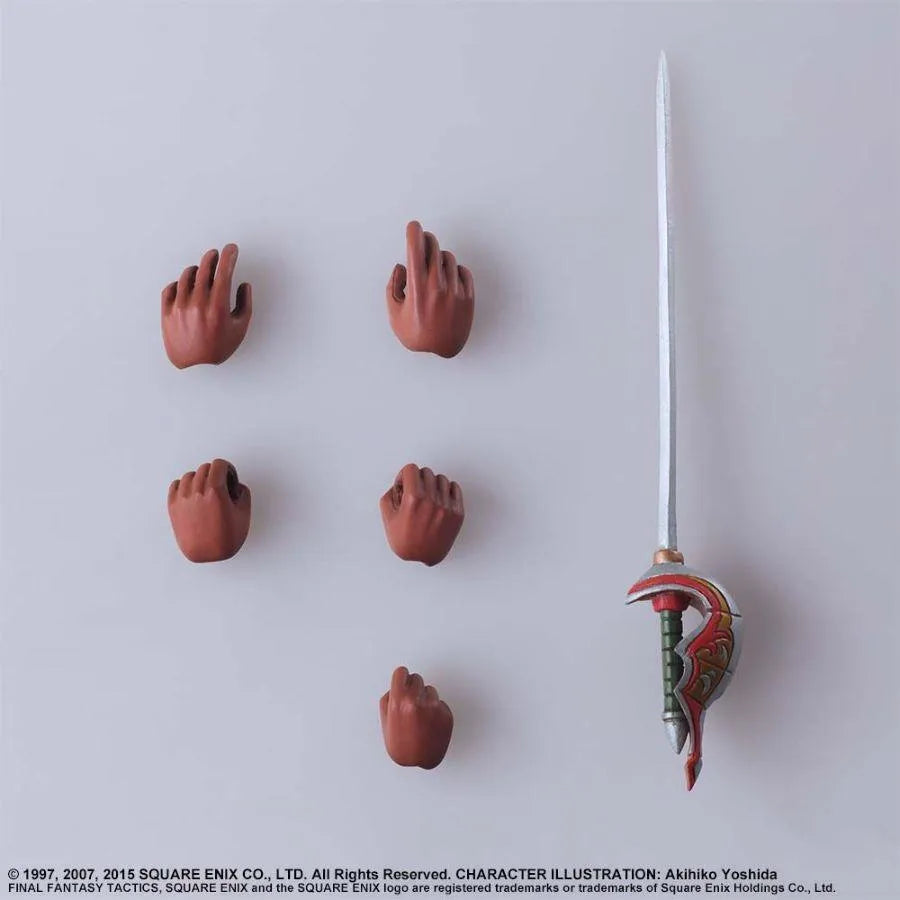 SQU83788 Final Fantasy Tactics - Ramza Beoulve Bring Arts Action Figure - Square Enix - Titan Pop Culture