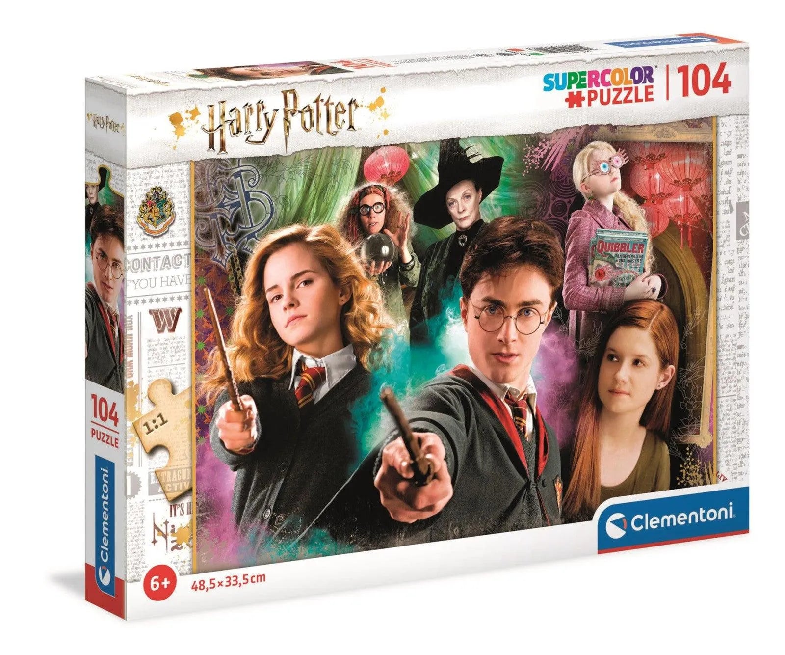 VR-108135 Clementoni Puzzle Harry Potter 104 Piece Super (Larger Pieces) - Clementoni - Titan Pop Culture