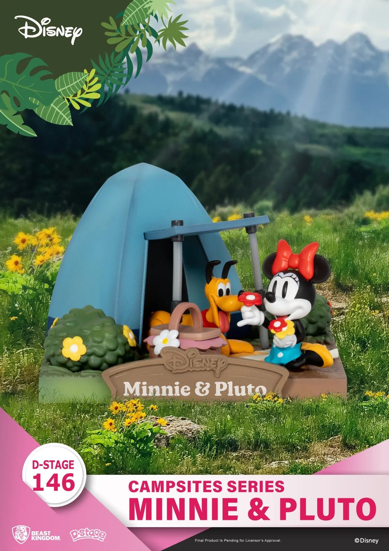 VR-110971 Beast Kingdom D Stage Disney Campsites Series Minnie Mouse and Pluto - Beast Kingdom - Titan Pop Culture