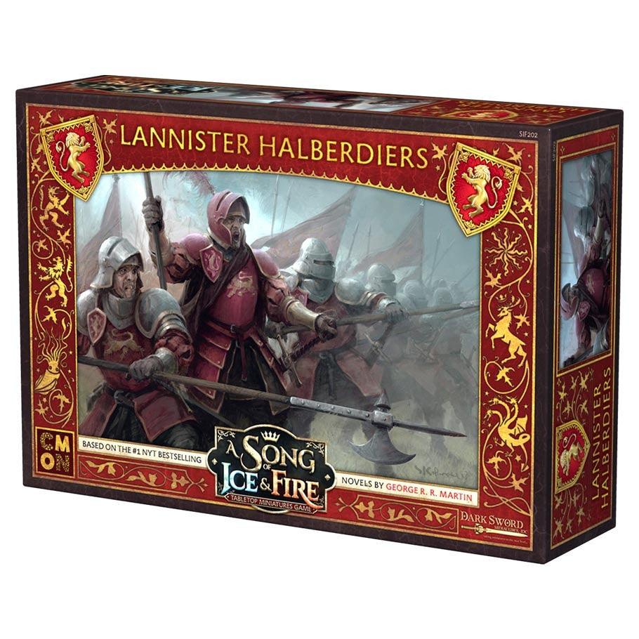 VR-59210 A Song of Ice and Fire TMG - Lannister Halberdiers - CMON - Titan Pop Culture