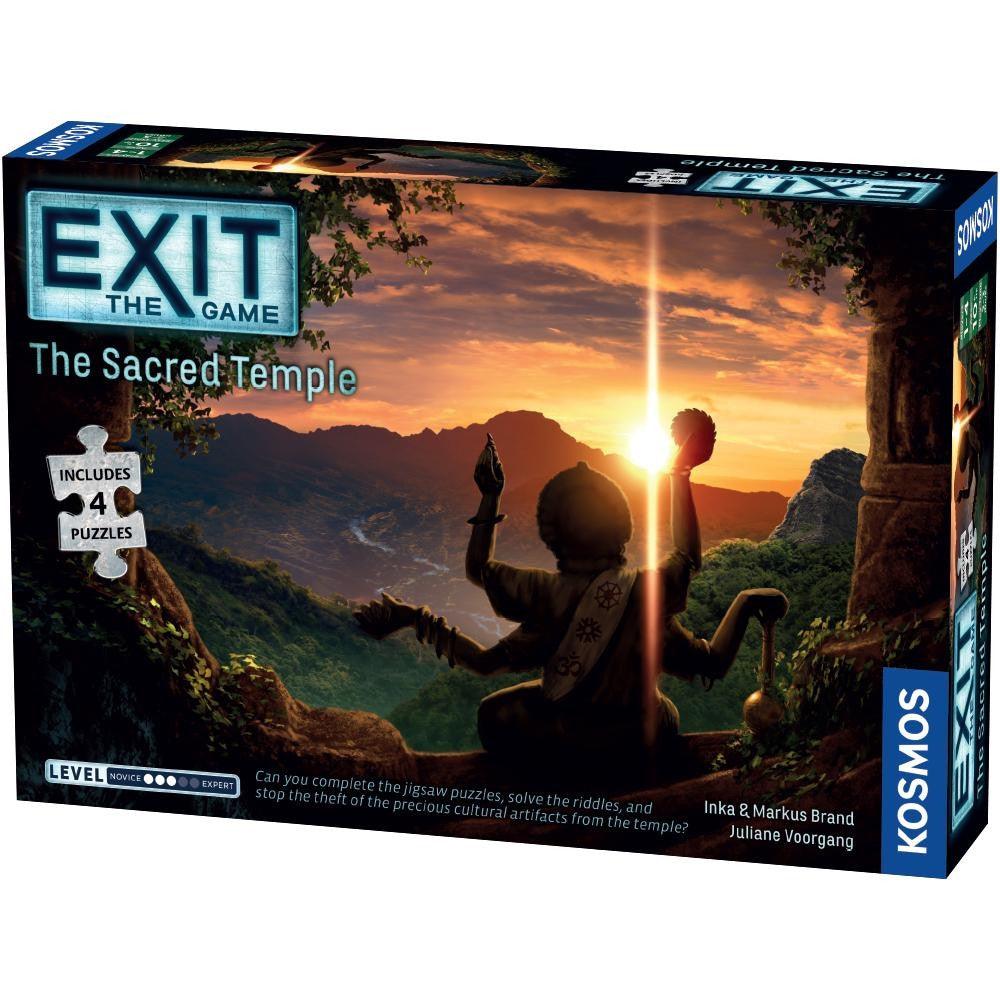 Exit the Game The Sacred Temple (Jigsaw Puzzle and Game) - Titan Pop  Culture Australia | Worldwide Shipping