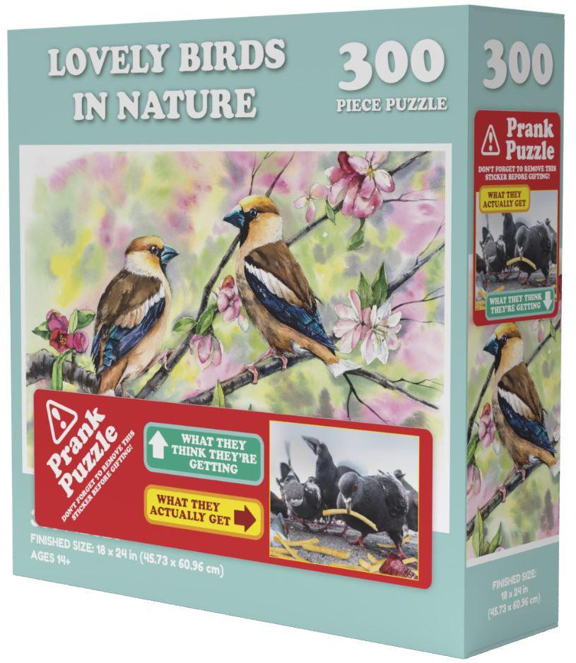 VR-89058 Doing Things Birds Prank Puzzle 300 pieces - Wilder Games - Titan Pop Culture