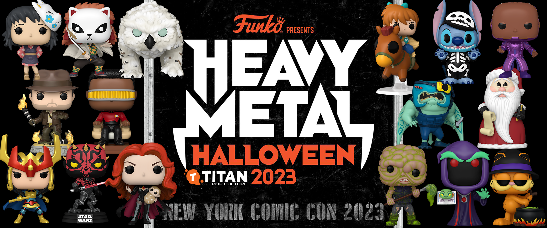 HEAVY METAL HALLOWEEN / NYCC 2023 LIVE - Titan Pop Culture