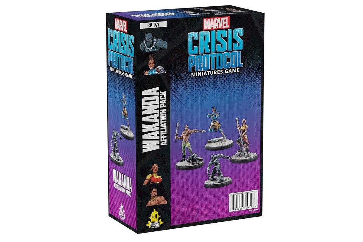 VR-100581 Marvel Crisis Protocol Wakanda Affiliation Pack - Atomic Mass Games - Titan Pop Culture
