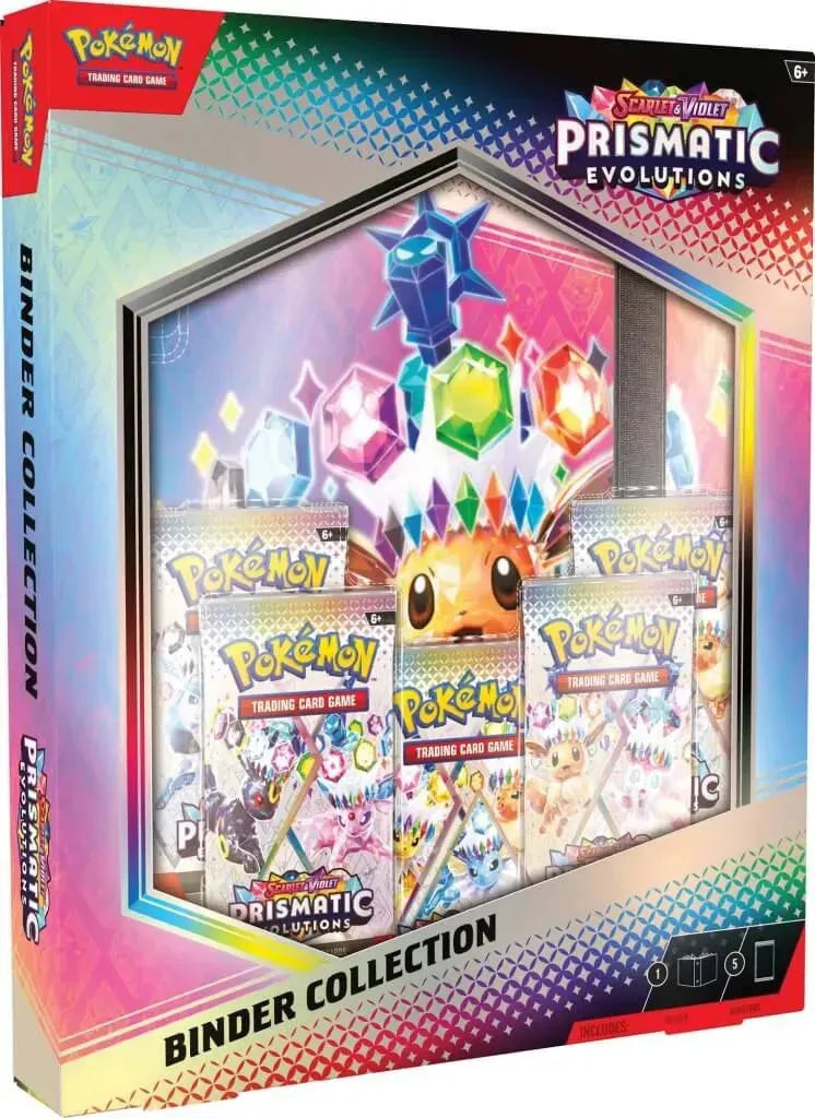 10-10023-101 POKEMON TCG Scarlet & Violet 8.5 Prismatic Evolutions Binder Collection - Pokemon - Titan Pop Culture