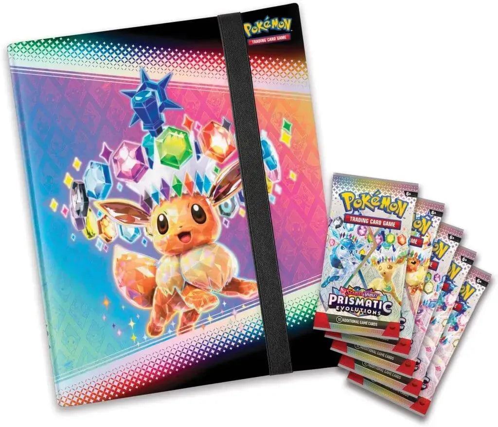 10-10023-101 POKEMON TCG Scarlet & Violet 8.5 Prismatic Evolutions Binder Collection - Pokemon - Titan Pop Culture