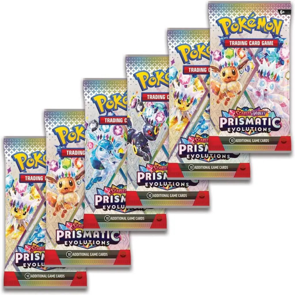 10-10025-101 POKEMON TCG Scarlet & Violet 8.5 Prismatic Evolutions Booster Bundle - Pokemon - Titan Pop Culture