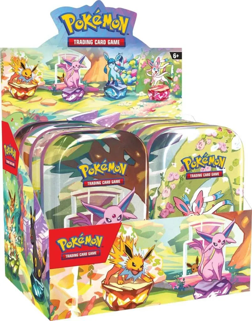 10-10117-101 POKEMON TCG Scarlet & Violet 8.5 Prismatic Evolutions Mini Tin - Pokemon - Titan Pop Culture