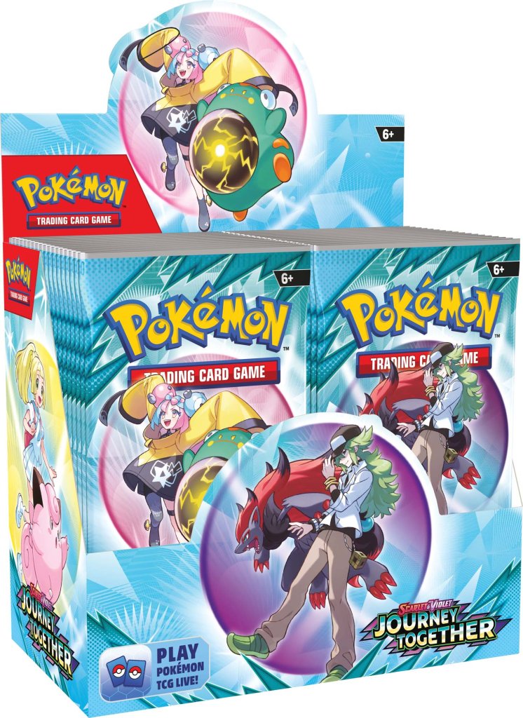 10-10125-102 POKEMON TCG Scarlet & Violet 9 Journey Together Booster Box - Pokemon - Titan Pop Culture