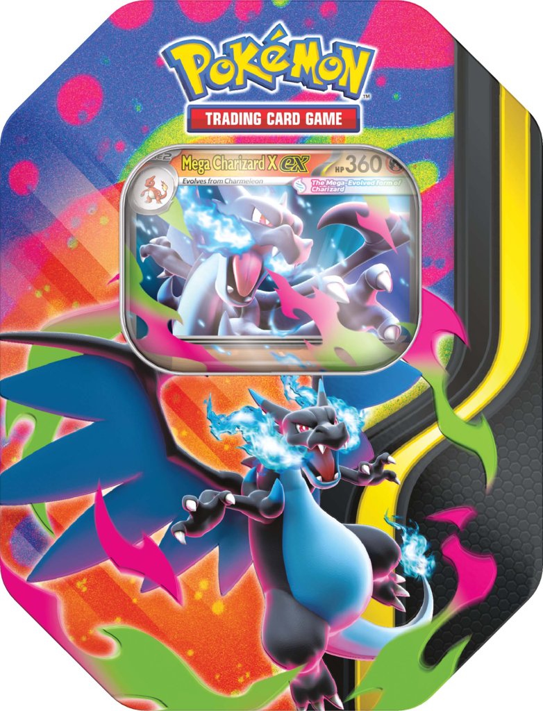 Lata de Mega Charizard: TCG Pokémon