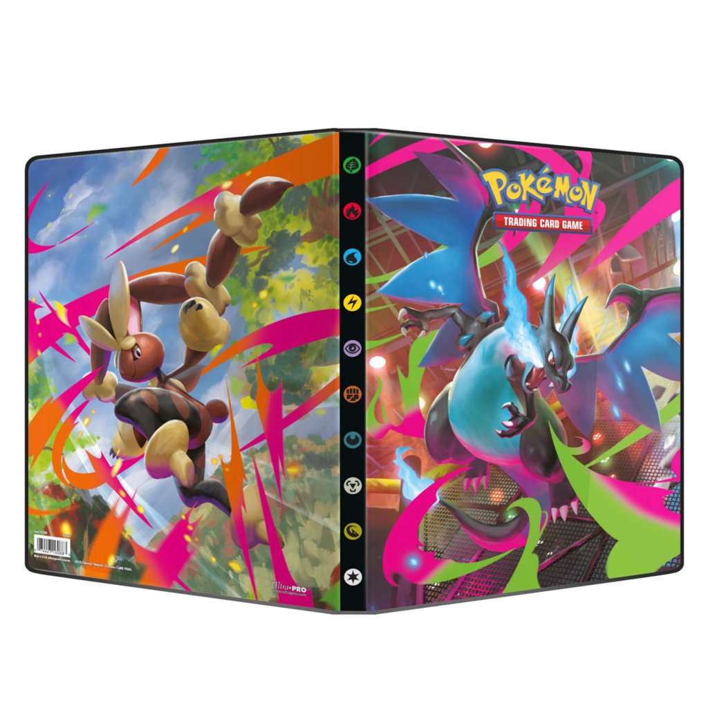 Ultra Pro Pokemon TCG Mega Evolution Phantasmal Flames 9-Pocket Portfolio