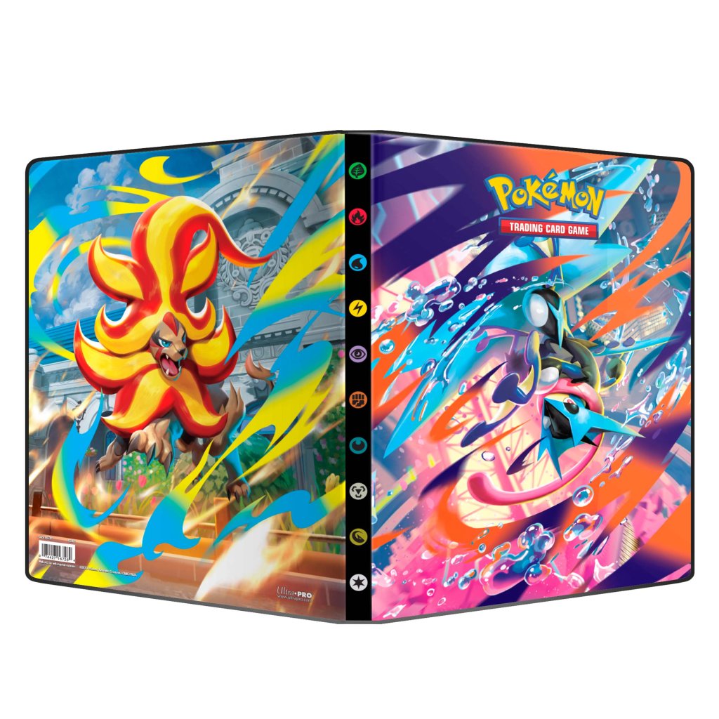 Ultra Pro - Pokemon TCG Mega Evolution Chaos Rising 9-Pocket Portfolio