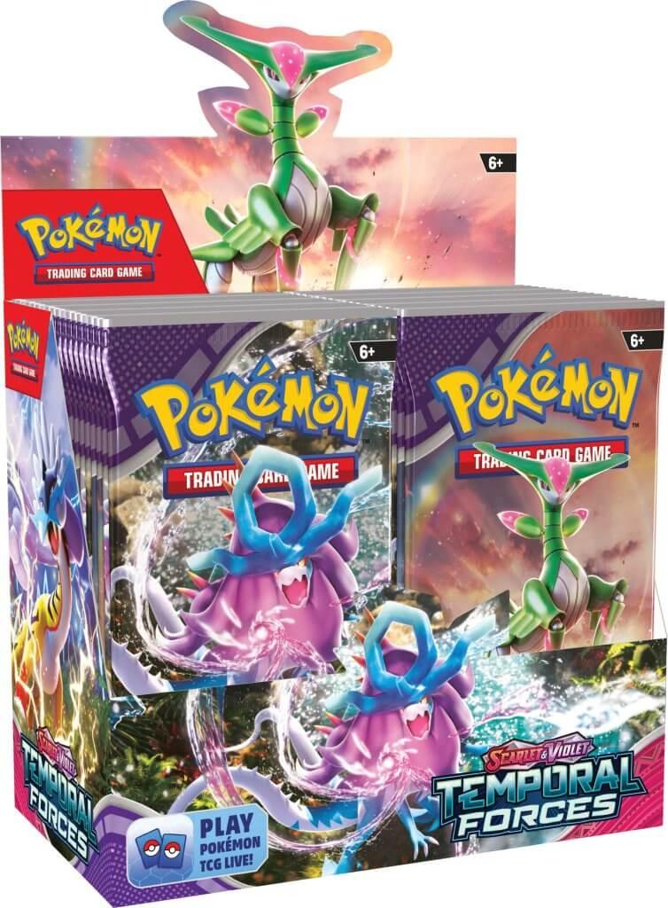 188-85981 POKEMON TCG Scarlet & Violet 5 Temporal Forces Booster Box - Pokemon - Titan Pop Culture