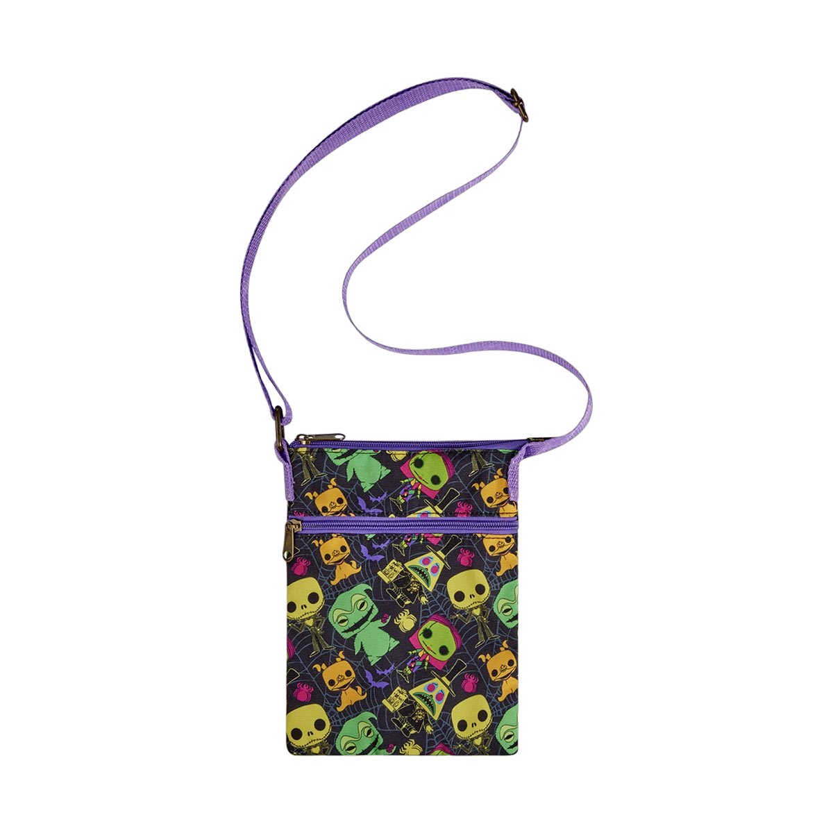 The Nightmare Before Christmas - Blacklight Passport Crossbody