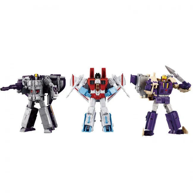 27937 Transformers Takara Tomy: Dramatic Capture Series Triple Takeover *Special Order* - Hasbro - Titan Pop Culture