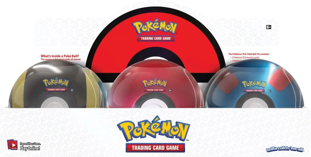 Pokemon TCG: Best of Pokeball Tin (x1)