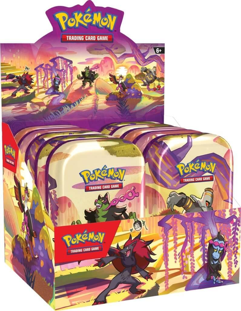 210-85860 POKEMON TCG Scarlet & Violet 6.5 Shrouded Fable Mini Tins x 10 - Pokemon - Titan Pop Culture