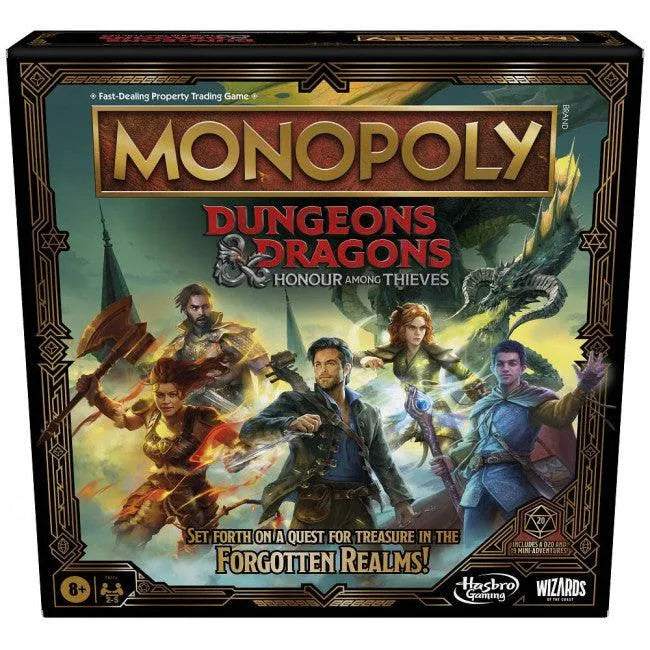 24190 Monopoly: Dungeons & Dragons - Winning Moves - Titan Pop Culture