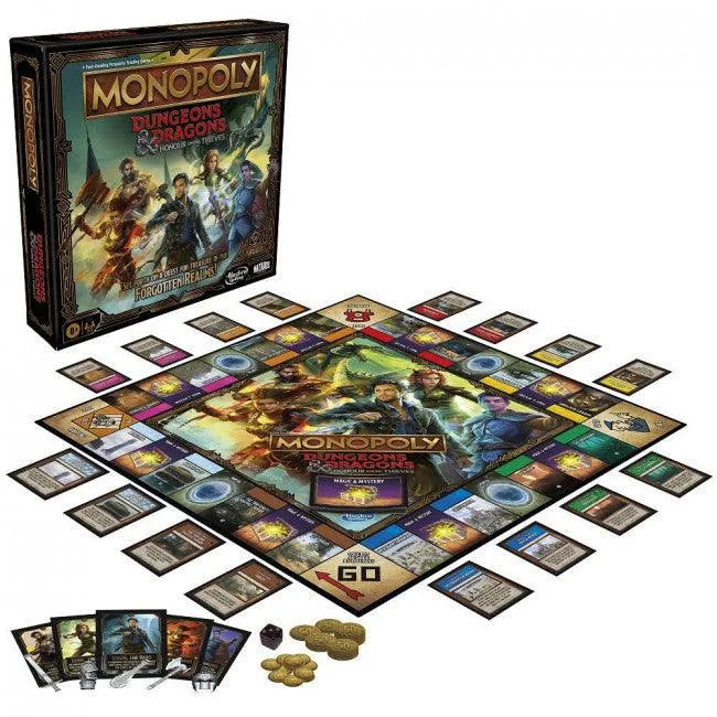 24190 Monopoly: Dungeons & Dragons - Winning Moves - Titan Pop Culture