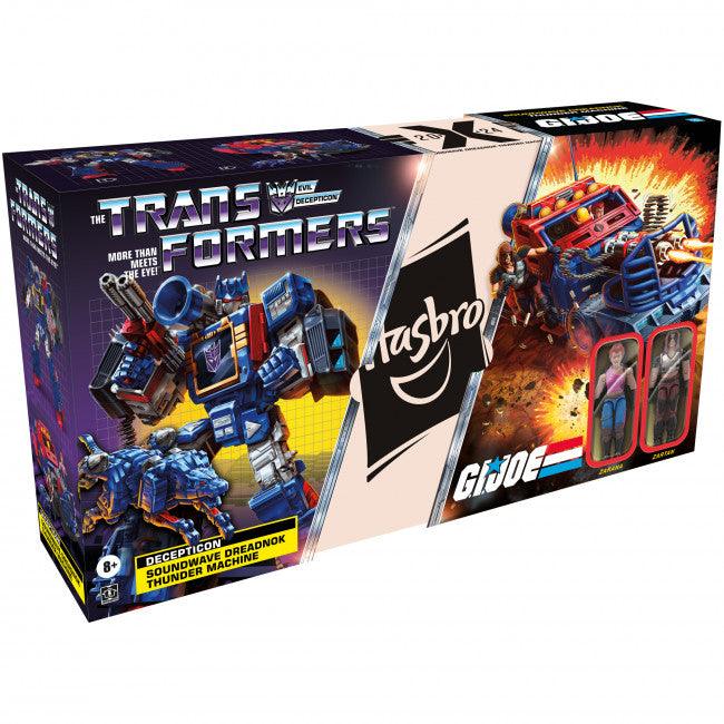 24498 Transformers Collab G.I. Joe - Soundwave Dreadnok Thunder Machine, Zartan & Zarana - Hasbro - Titan Pop Culture