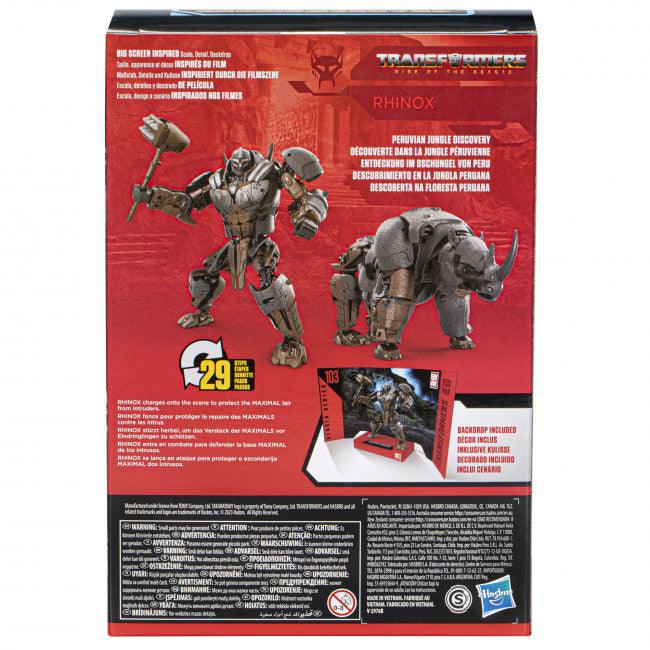 24507 Transformers Studio Series: Voyager Class - Rise of the Beasts: Rhinox (103) - Hasbro - Titan Pop Culture