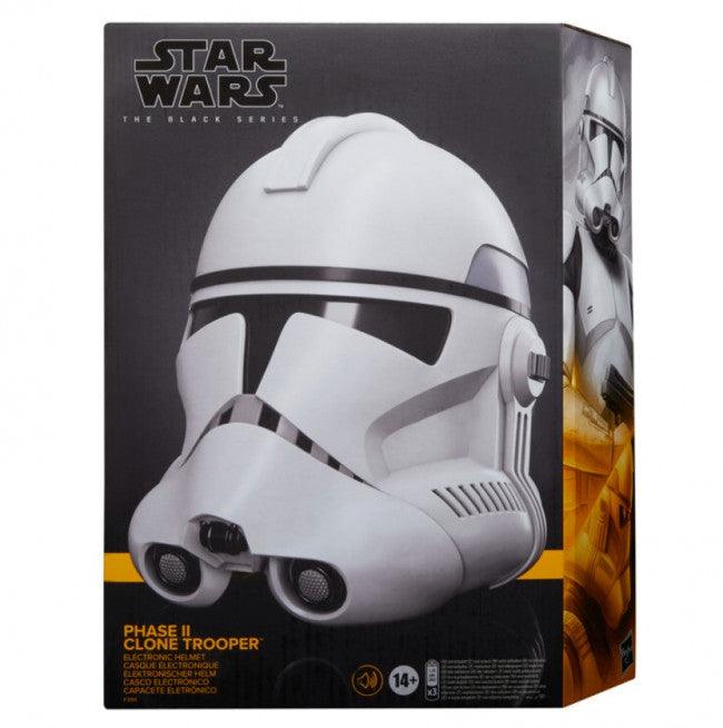 25533 Star Wars The Black Series Premium Electronic Helmet - Phase II Clone Trooper - Hasbro - Titan Pop Culture